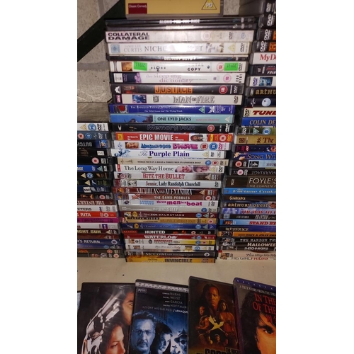 809 - A large quantity of DVD's COLLECT ONLY