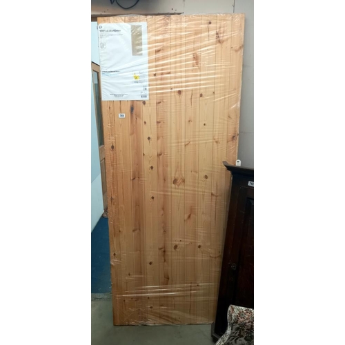 769 - A new Nordic soft wood door COLLECT ONLY