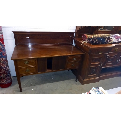 772 - An early 20th century mahogany sideboard COLLECT ONLY