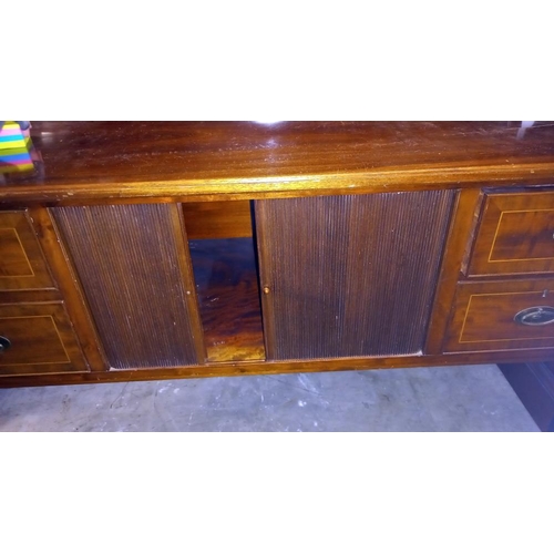 772 - An early 20th century mahogany sideboard COLLECT ONLY