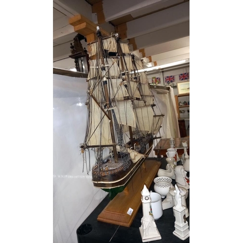 922 - A model of a clipper ship 'Young America' Launched in 1853 COLLECT ONLY