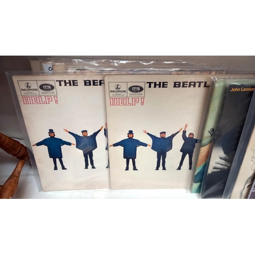 11 - Collection of 18 Beatles vinyl LPs Records of note includes 4 x Beatles White Albums. 1, Low number ... 