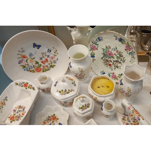 59 - A good lot of Aynsley china