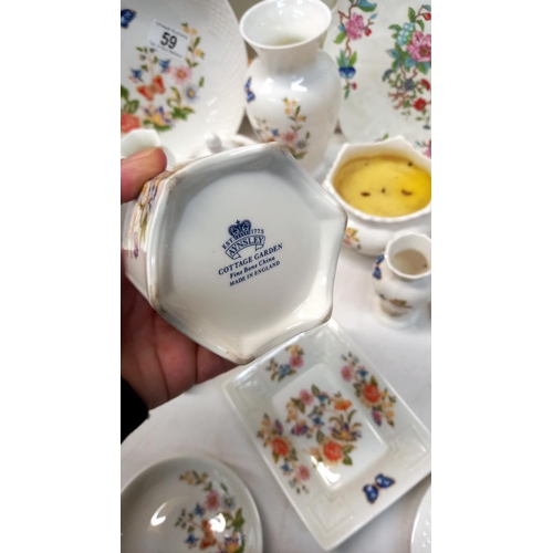 59 - A good lot of Aynsley china