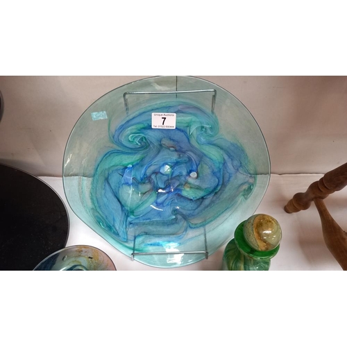 7 - A good lot of Mdina and other art glass