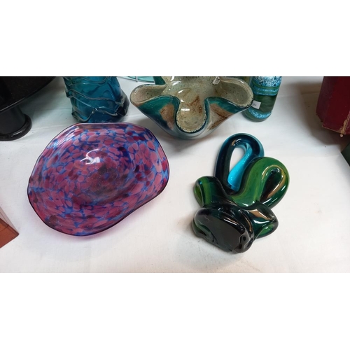 7 - A good lot of Mdina and other art glass