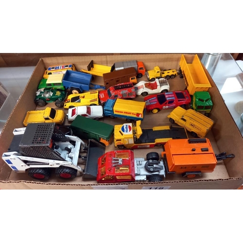 118 - A box of die cast