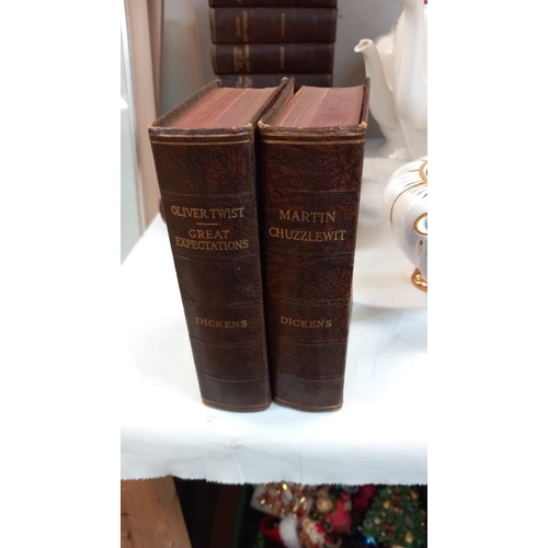 261 - 12 Charles Dickens novels by Odham's Press Ltd