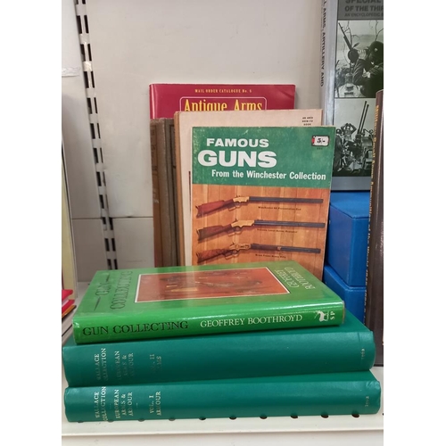 2008 - A quantity of reference books on ammunition and firearms etc including Lee Enfield rifle