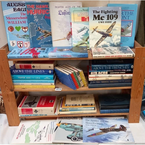 2014 - A good selection of reference books on military aircraft including military airfields of 1939/45