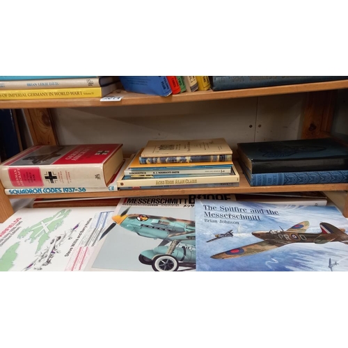 2014 - A good selection of reference books on military aircraft including military airfields of 1939/45