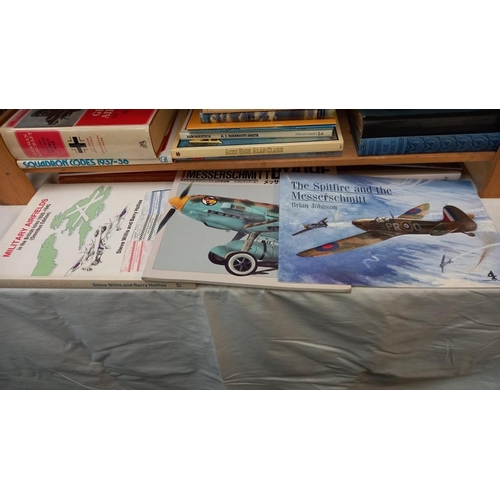 2014 - A good selection of reference books on military aircraft including military airfields of 1939/45