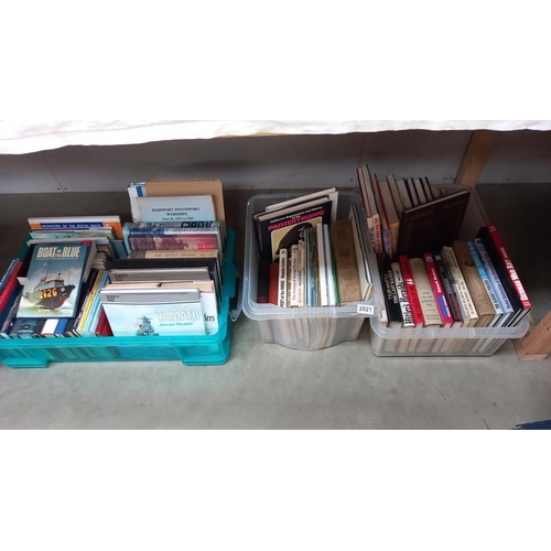 2021 - 2 boxes of books includes WW2 Germany, the Hitler albums, the Franco German war 1870 - 1871