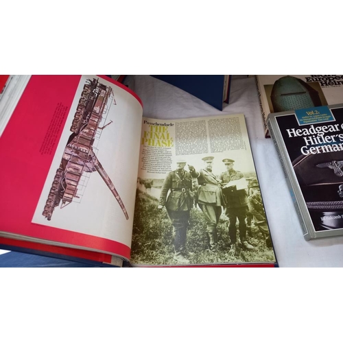 2030 - The history of the first world war 8 volumes in 8 folders