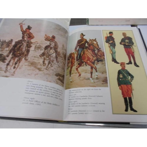 2051 - Two books - German Army & Navy Uniforms & Insignia 1871 - 1918 and Fighting Troops of the Rustro-Hun... 