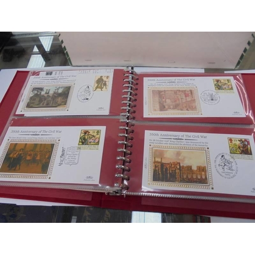 2075 - A first day cover album for the 350th anniversary of the Civil War.