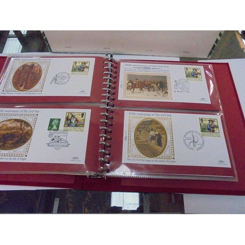 2075 - A first day cover album for the 350th anniversary of the Civil War.