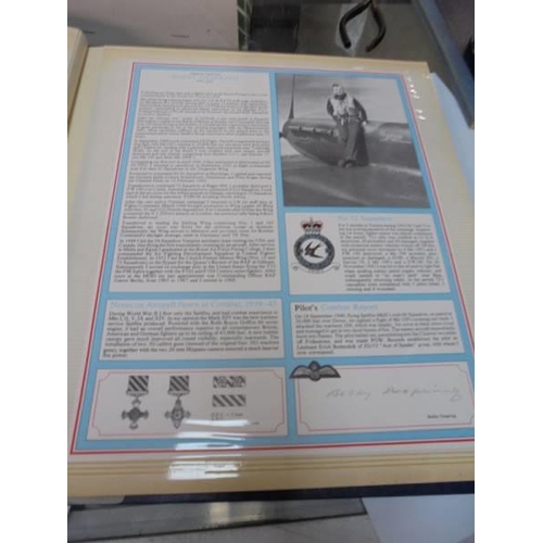 2077 - Two volumes - Bomber Aircraft Crew profile collection and Fighter Pilot Profile Collection. 2000 of ... 