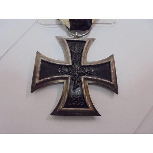 2116A - An Iron cross medal dated 1914.