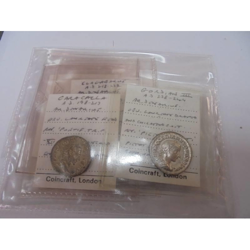 2119 - A collection of first and second century AD Roman coins.