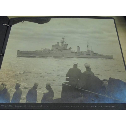 2205 - An excellent collection of Royal Navy ephemera from the estate of the late Vice Admiral Eric Cliffor... 