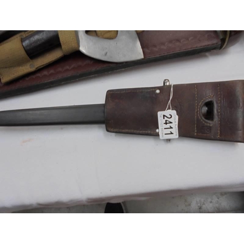 2411 - A 1944 German bayonet.