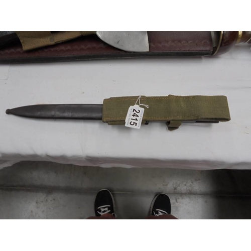 2415 - A German K98 WW2 Coppel combat bayonet.