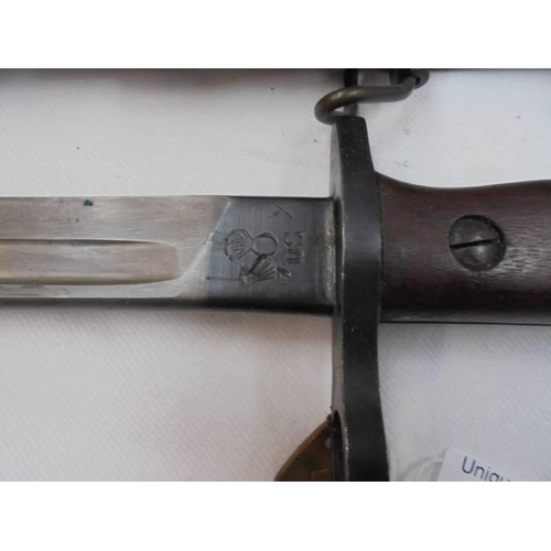 2428 - A 1917 US bayonet.