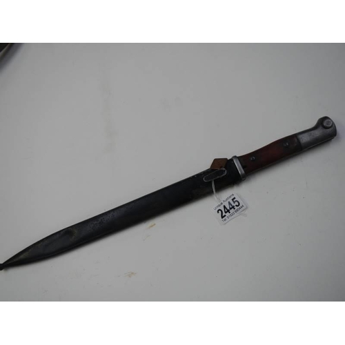 2445 - A WW1 German Samson work bayonet.