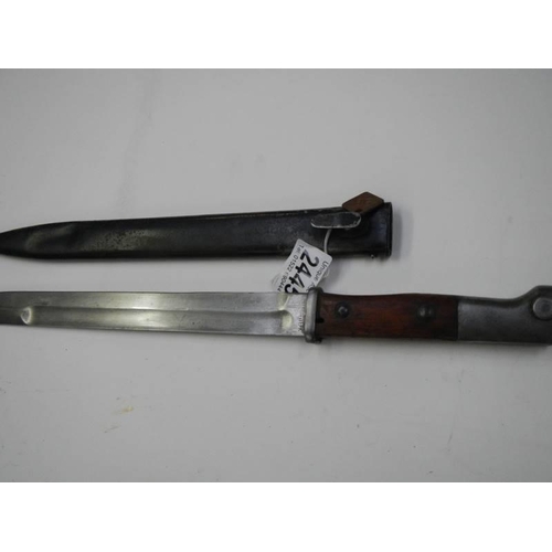 2445 - A WW1 German Samson work bayonet.