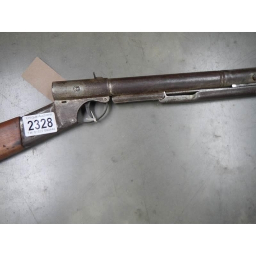 2328 - A pre-war Diana air rifle, dated 12/25, COLLECT ONLY.