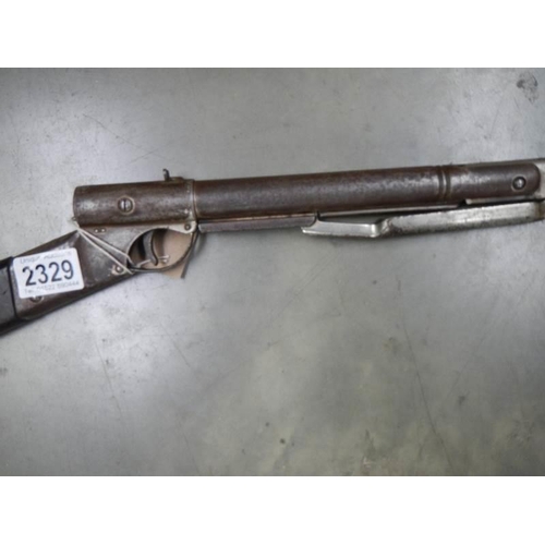 2329 - A pre-war Diana air rifle, dated 11/29, COLLECT ONLY.