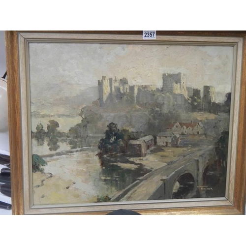 2357 - An original oil on board painting by William Benner 1884-1964, Nottingham