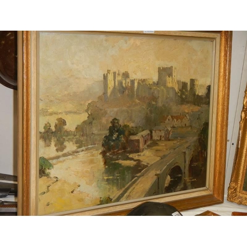 2357 - An original oil on board painting by William Benner 1884-1964, Nottingham