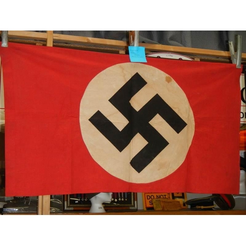 2362 - A vintage Nazi flag.