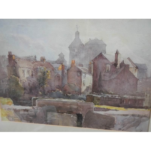 2368 - An original watercolour of The Old Basford pre 1957 by William Benner 1884-1964, Nottingham. 56 x 46... 