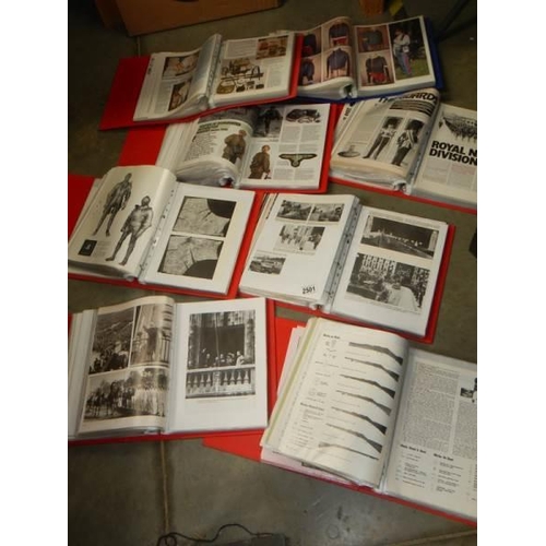 2501 - Eight folders of military subject photographs.