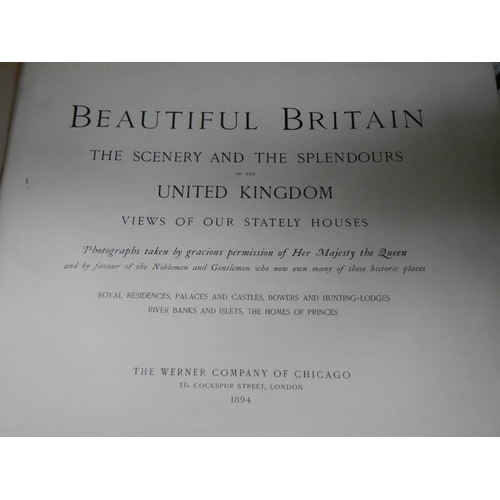 2504 - A hardback book entitled 'Beautiful Britain'.