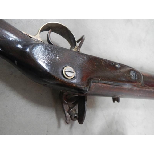 2558 - An East Indian Trading Company Brown Bess musket, COLLECT ONLY.