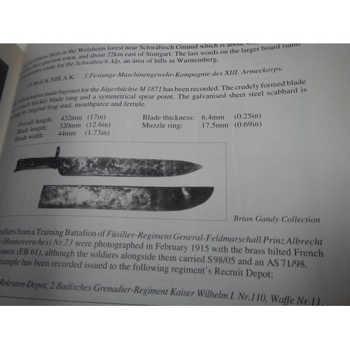 2597 - A third native made bayonet - made at the same time as previous type German Askaris but dimensions d... 