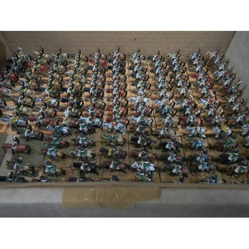 2613 - A large private collection of war gaming figures, war game figures including armies, tanks, aircraft... 