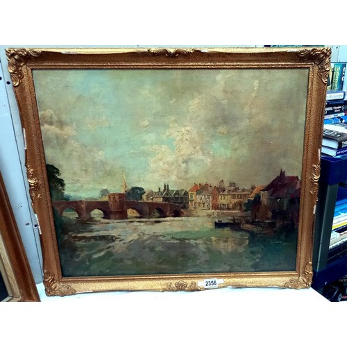 2356 - An original oil on board painting by William Benner 1884-1964, Nottingham