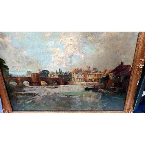 2356 - An original oil on board painting by William Benner 1884-1964, Nottingham