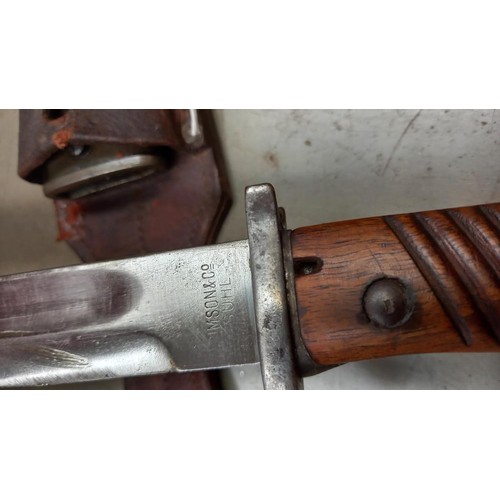 2402 - A 1902 Bavarian bayonet.