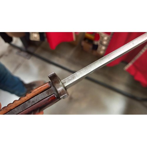 2402 - A 1902 Bavarian bayonet.