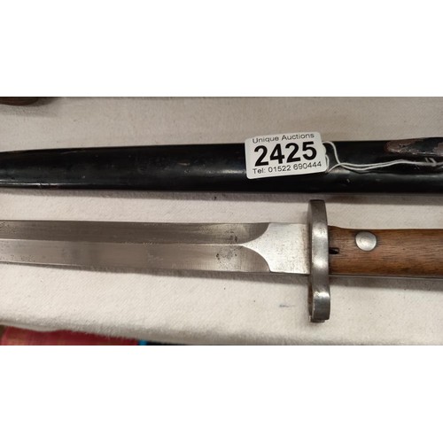 2425 - A British 1903 pattern bayonet.