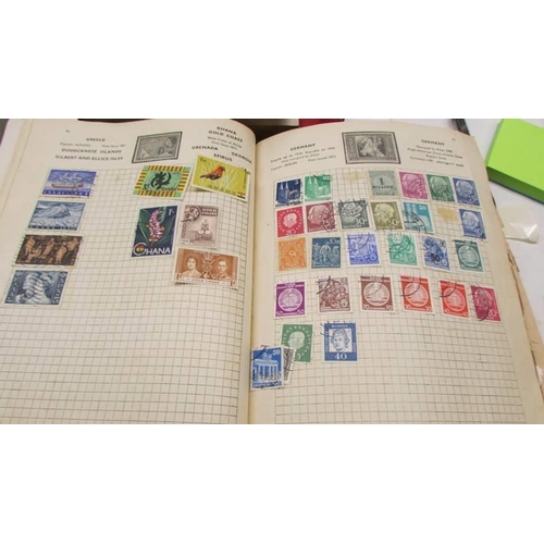 1170 - A quantity of stamp albums, first day covers etc.,