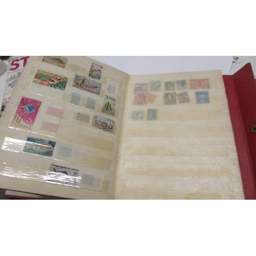 1170 - A quantity of stamp albums, first day covers etc.,