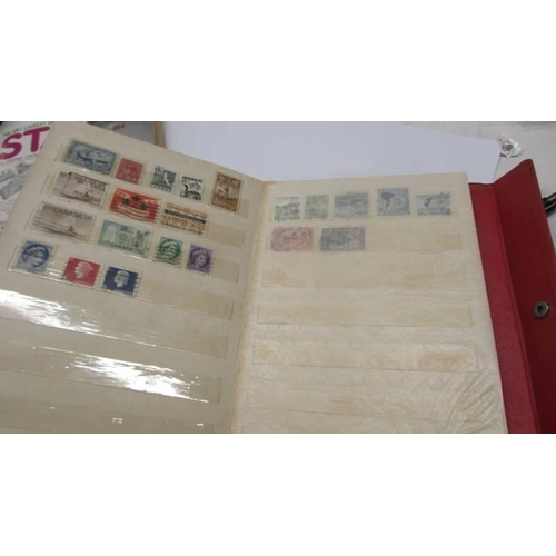 1170 - A quantity of stamp albums, first day covers etc.,