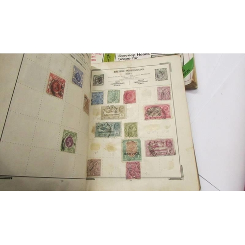 1170 - A quantity of stamp albums, first day covers etc.,